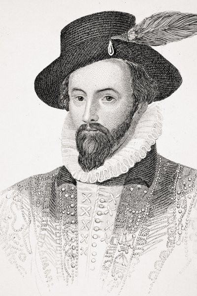 Sir Walter Raleigh, illustration from 